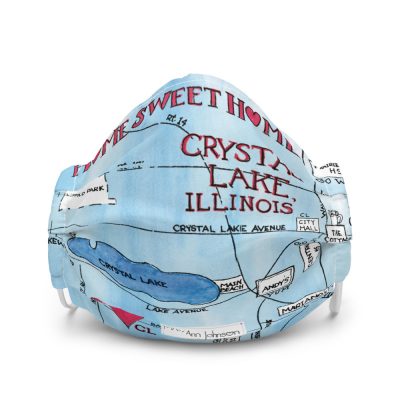 Home Sweet Home Crystal Lake Face Mask