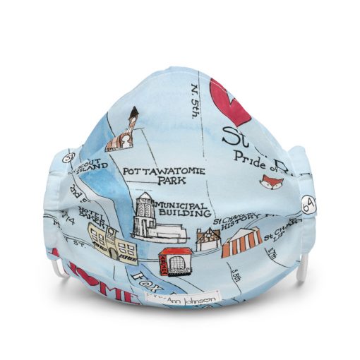 Home Sweet Home St. Charles Face Mask