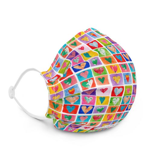 Hearts Face Mask - Image 2