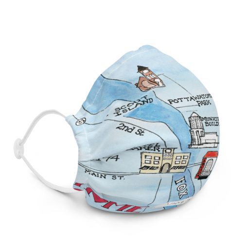 Home Sweet Home St. Charles Face Mask - Image 2