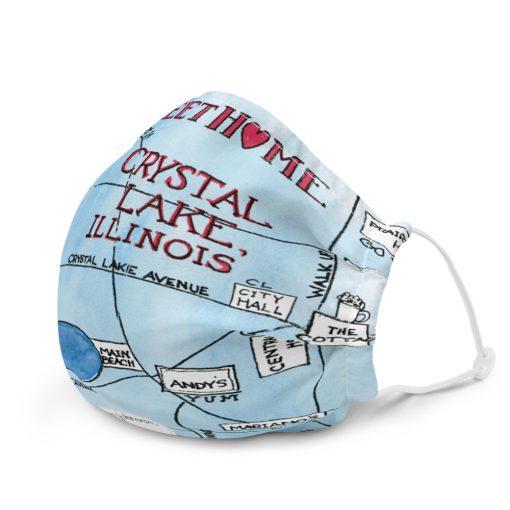 Home Sweet Home Crystal Lake Face Mask - Image 3