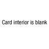 blank card interior