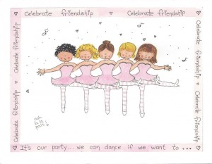 Celebrate Friendship card front