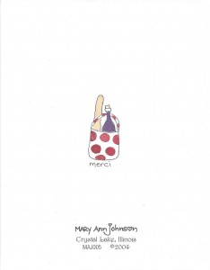 Merci mon ami card back