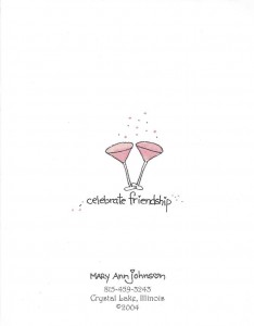 Elegant Lady card back
