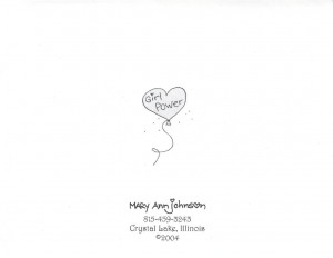 Girlfriends Rock card front