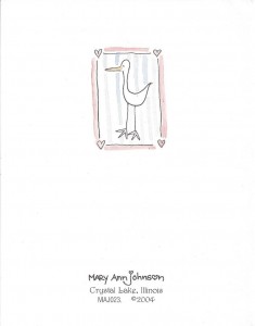 Happiness and Love with your new Baby Bundle of Joy card back