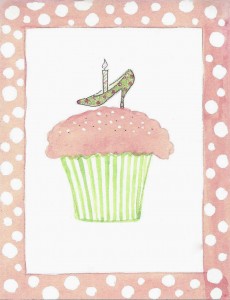 Happy Birthday Shoe you card front