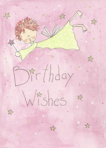 Birthday Wishes card front