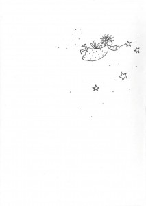 Birthday Wishes card inside left
