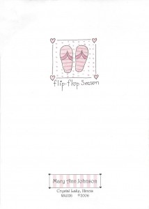 Have a flippin fabulous Birthday! card back