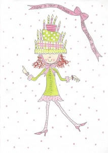 TODAY is your Birthday HAPPY Birthday to YOU card front