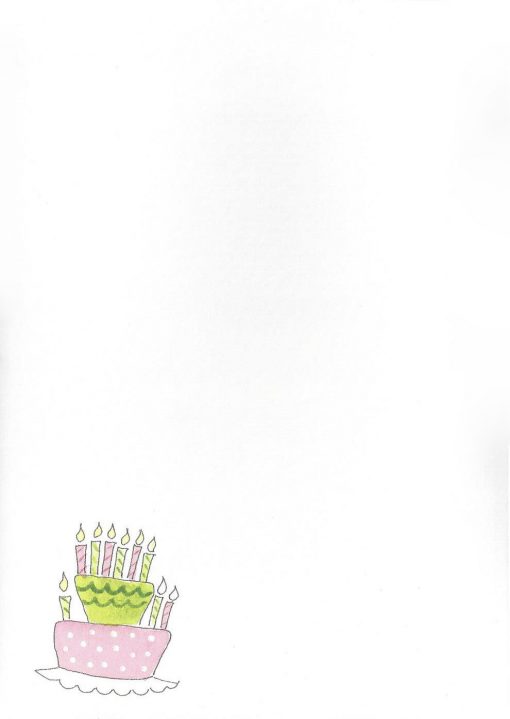 TODAY is your Birthday HAPPY Birthday to YOU card inside left