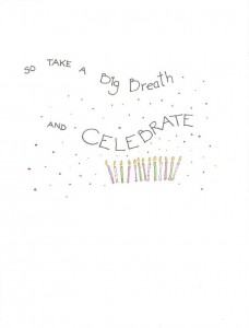 inside of so many CANDLES so much CAKE card