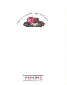 back of FABULOUS card