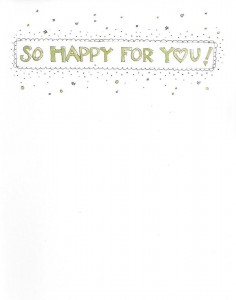 HOORAY - Green card inside right