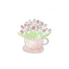 tulips in mug
