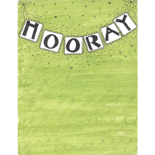 hooray card front