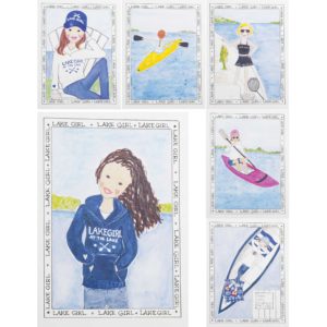 lake girls card set