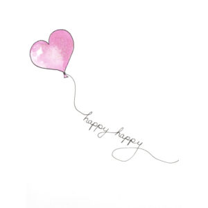 front of Happy Happy Birthday to you card