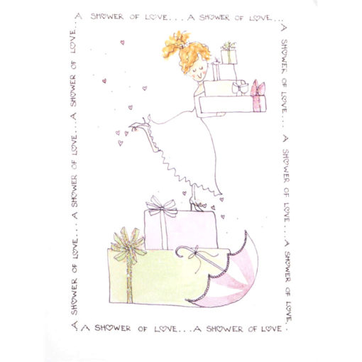 front of of A Shower of Love card