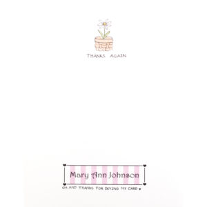 back of thank you thank you thank you card