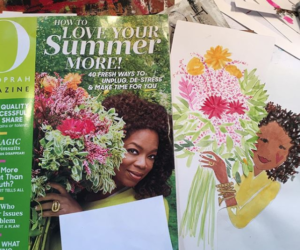 personalized portrait of Oprah