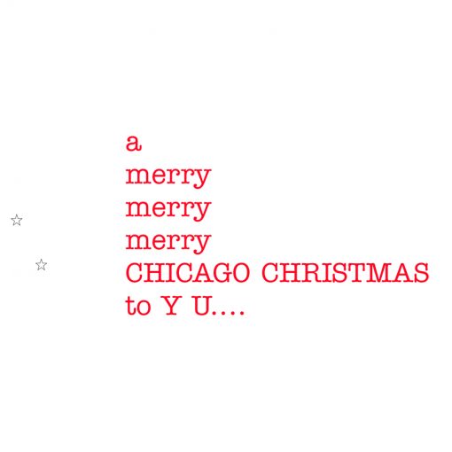 ho ho ho from chicago card inside right